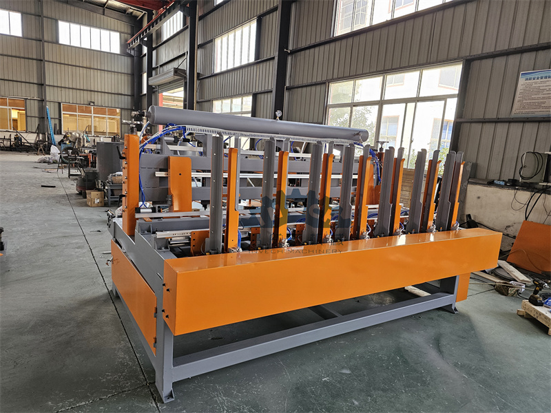 7 Blocks Connection Machine for Wooden Pallet to USD